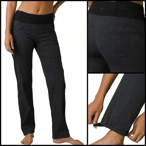 Prana Summit Cinched Ankle Heather Gray Pants Size XS - Picture 1 of 7
